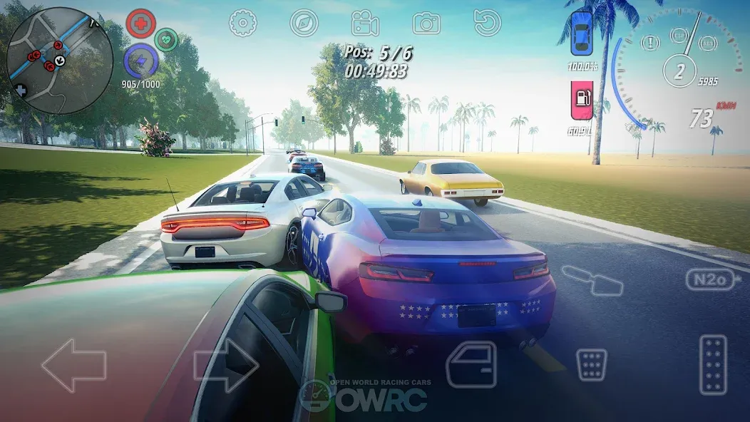 OWRC: Open World Racing Cars — последняя версия с модом (Безлимитные деньги и топливо) — скриншот 2