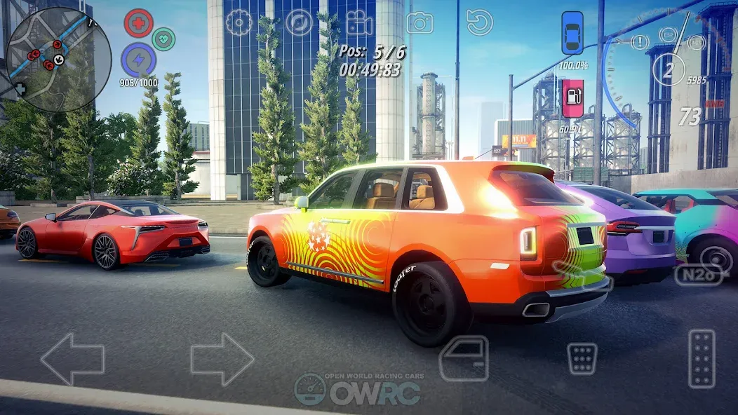 OWRC: Open World Racing Cars — последняя версия с модом (Безлимитные деньги и топливо) — скриншот 4