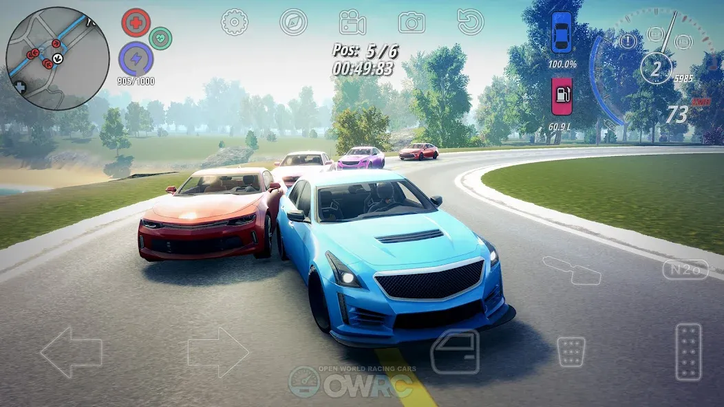 OWRC: Open World Racing Cars — последняя версия с модом (Безлимитные деньги и топливо) — скриншот 5