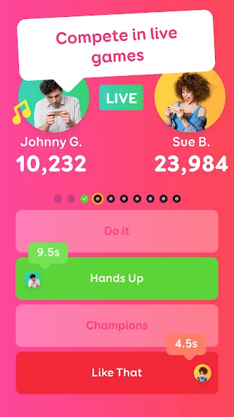 SongPop® - Guess The Song MOD APK: Безлимитные подсказки и песни — скриншот 4 SongPop® - Guess The Song MOD APK: Безлимитные подсказки и песни — скриншот 4