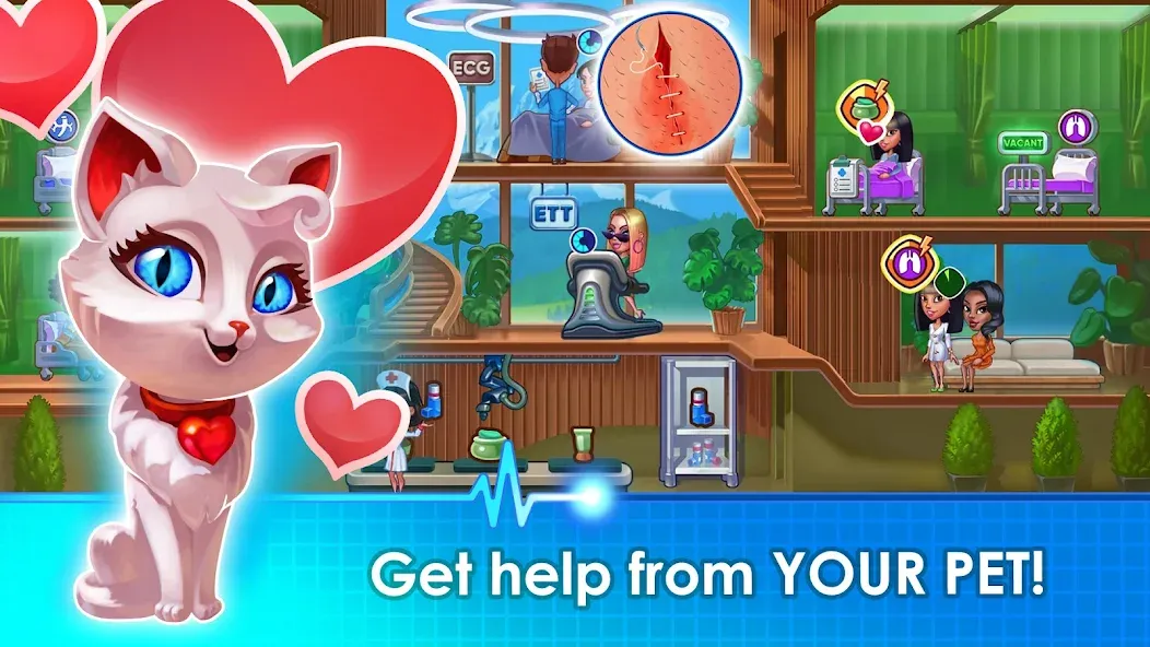 Doctor Dash ASMR Hospital (Мод: Безлимитные деньги и все уровни) — скачать на Андроид — скриншот 2 Doctor Dash ASMR Hospital (Мод: Безлимитные деньги и все уровни) — скачать на Андроид — скриншот 2