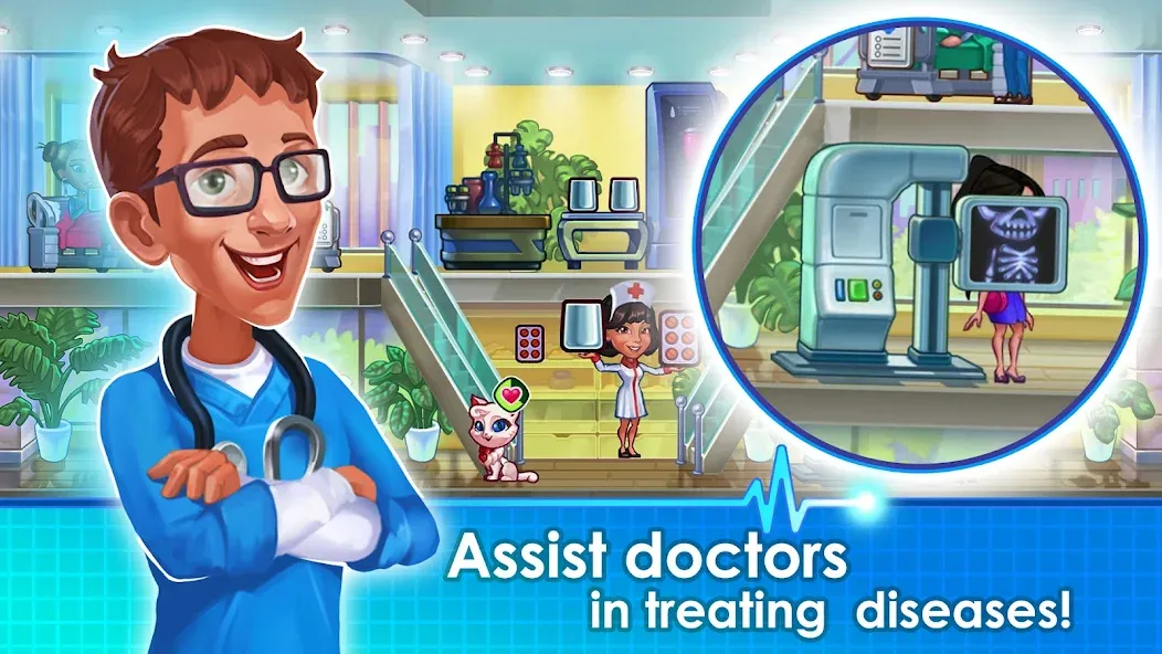 Doctor Dash ASMR Hospital (Мод: Безлимитные деньги и все уровни) — скачать на Андроид — скриншот 4 Doctor Dash ASMR Hospital (Мод: Безлимитные деньги и все уровни) — скачать на Андроид — скриншот 4