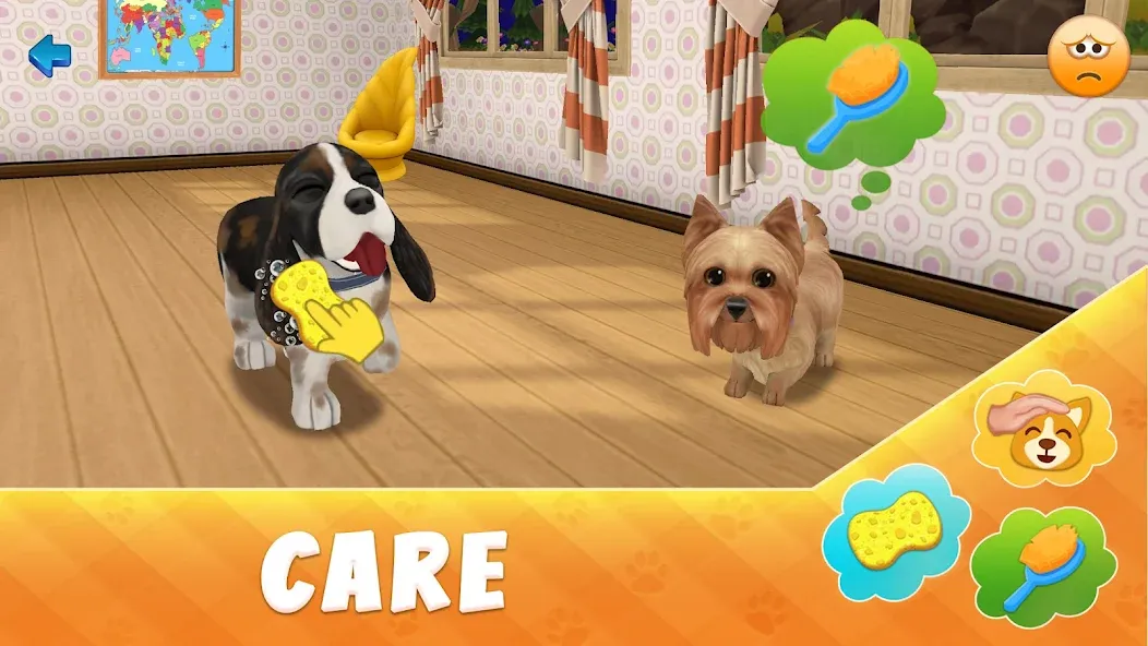 Скачать Dog Town: Puppy Pet Shop Games мод — Безлимитные деньги и питомцы — скриншот 4 Скачать Dog Town: Puppy Pet Shop Games мод — Безлимитные деньги и питомцы — скриншот 4