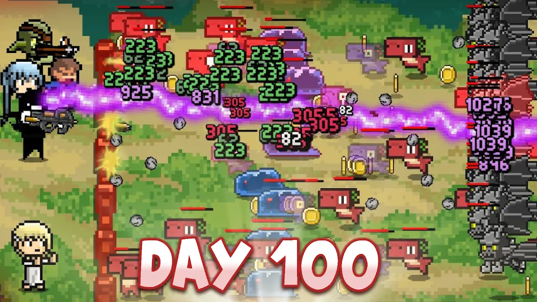 Days Bygone - Castle Defender — Безлимитные ресурсы и усиленная защита замка, скачать мод APK — скриншот 3
