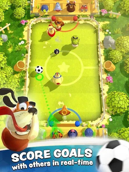Rumble Stars Football — взломанная версия, Безлимитные монеты и усиленные игроки — скриншот 1 Rumble Stars Football — взломанная версия, Безлимитные монеты и усиленные игроки — скриншот 1