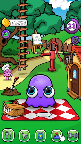 Скачать мод Moy 7 - Virtual Pet Game — Много монет и все питомцы — скриншот 1