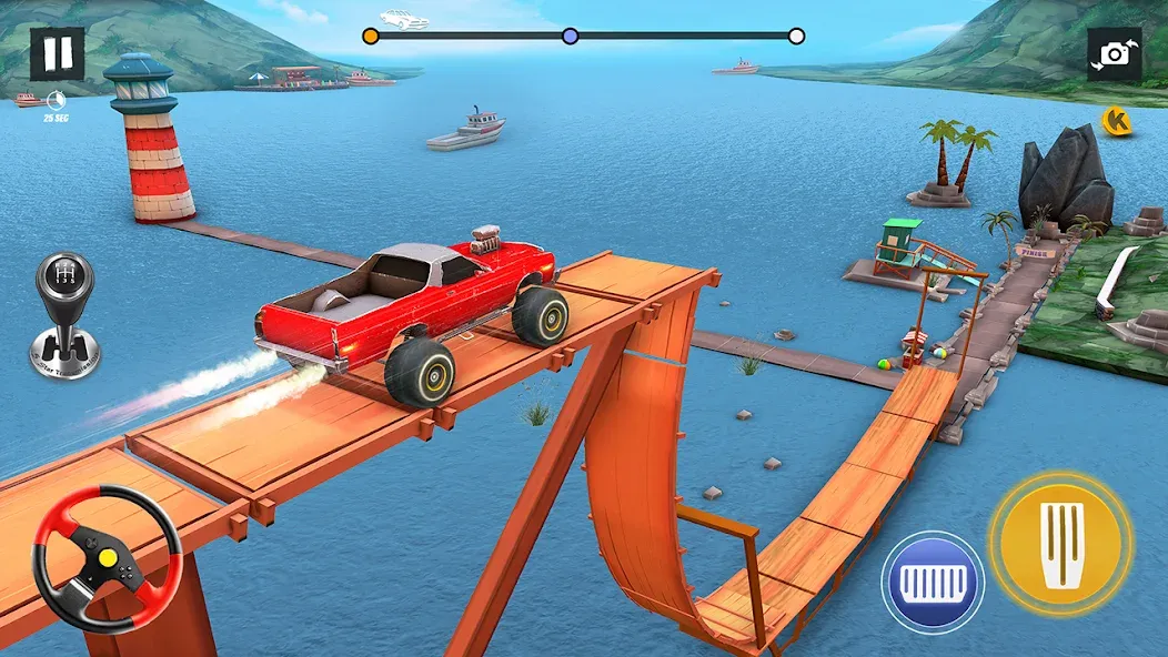 Car Stunt Games 3D Car Games — Безлимитные деньги и открыты все машины, скачать мод APK — скриншот 3