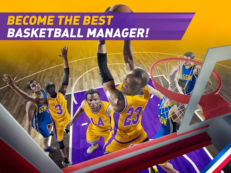 Basketball Fantasy Manager NBA — последняя версия с модом (Безлимитные деньги и игроки) — скриншот 2 Basketball Fantasy Manager NBA — последняя версия с модом (Безлимитные деньги и игроки) — скриншот 2
