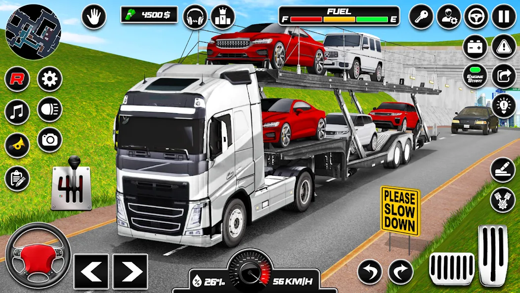 Скачать Car Transporter 3d:Truck Games последней версии — Безлимитные деньги и топливо — скриншот 1 Скачать Car Transporter 3d:Truck Games последней версии — Безлимитные деньги и топливо — скриншот 1
