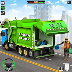 Trash Truck Games Simulator 3D — взломанная версия, Безлимитные деньги и всё открыто