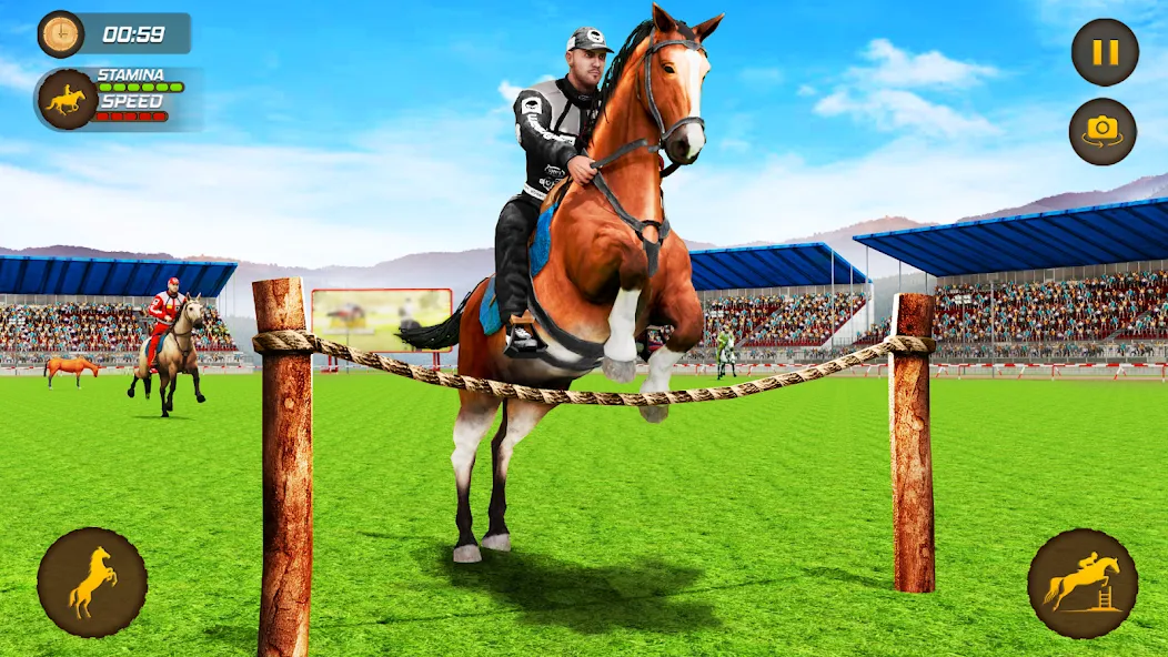Horse Racing Game: Horse Games взлом на Андроид — Безлимитные деньги и быстрые лошади — скриншот 5 Horse Racing Game: Horse Games взлом на Андроид — Безлимитные деньги и быстрые лошади — скриншот 5