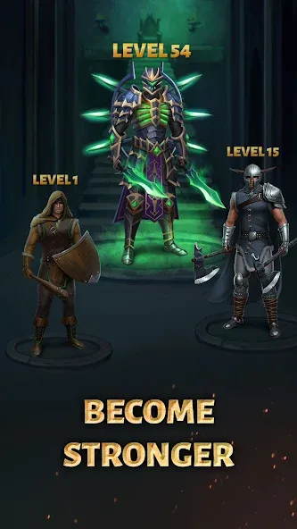 Age of Revenge: Turn Based RPG бесплатно на Андроид — мод: Безлимитные деньги и ресурсы — скриншот 5 Age of Revenge: Turn Based RPG бесплатно на Андроид — мод: Безлимитные деньги и ресурсы — скриншот 5