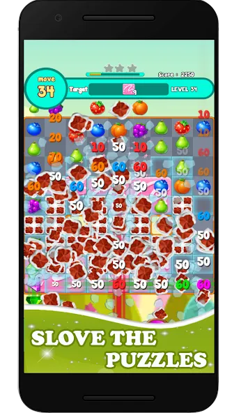 Fruits Mania 2024 (Мод: Безлимитные монеты и жизни) — скачать на Андроид — скриншот 2
