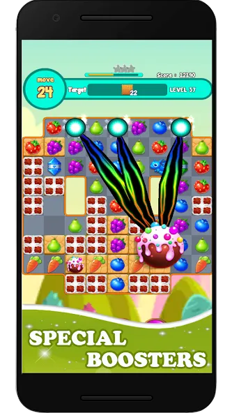 Fruits Mania 2024 (Мод: Безлимитные монеты и жизни) — скачать на Андроид — скриншот 3