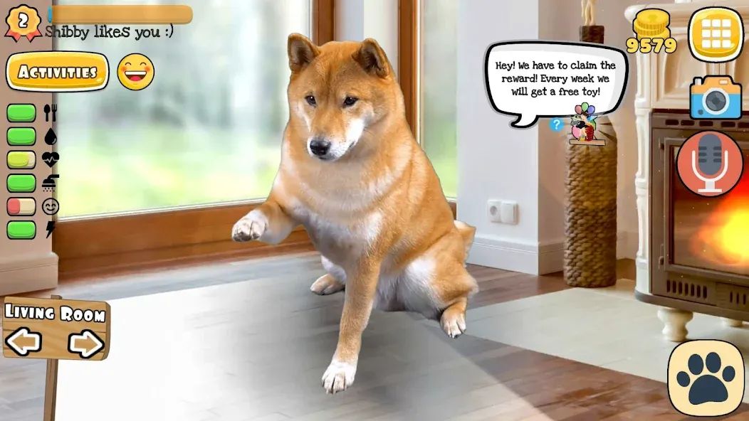 Adopt a pet : Corgi Games — последняя версия с модом (Безлимитные монеты и питомцы) — скриншот 2