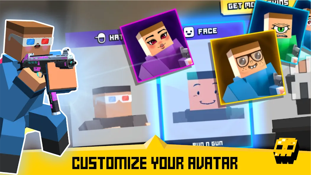 Скачать Krunker FRVR - Multiplayer FPS последней версии — Много игроков и все оружие — скриншот 2 Скачать Krunker FRVR - Multiplayer FPS последней версии — Много игроков и все оружие — скриншот 2