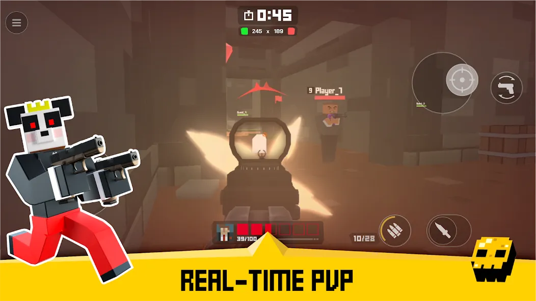 Скачать Krunker FRVR - Multiplayer FPS последней версии — Много игроков и все оружие — скриншот 3 Скачать Krunker FRVR - Multiplayer FPS последней версии — Много игроков и все оружие — скриншот 3