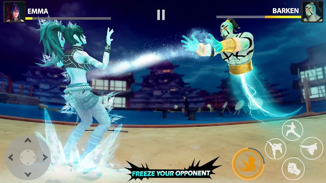 Скачать Ninja Clash: Karate Fighters последней версии — Безлимитные деньги и энергия — скриншот 3