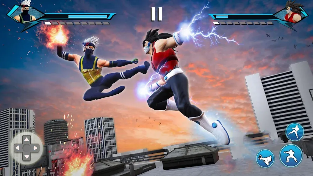 Karate King Kung Fu Fight Game на телефон — скачать мод: Безлимитные деньги и все бойцы открыты — скриншот 1 Karate King Kung Fu Fight Game на телефон — скачать мод: Безлимитные деньги и все бойцы открыты — скриншот 1