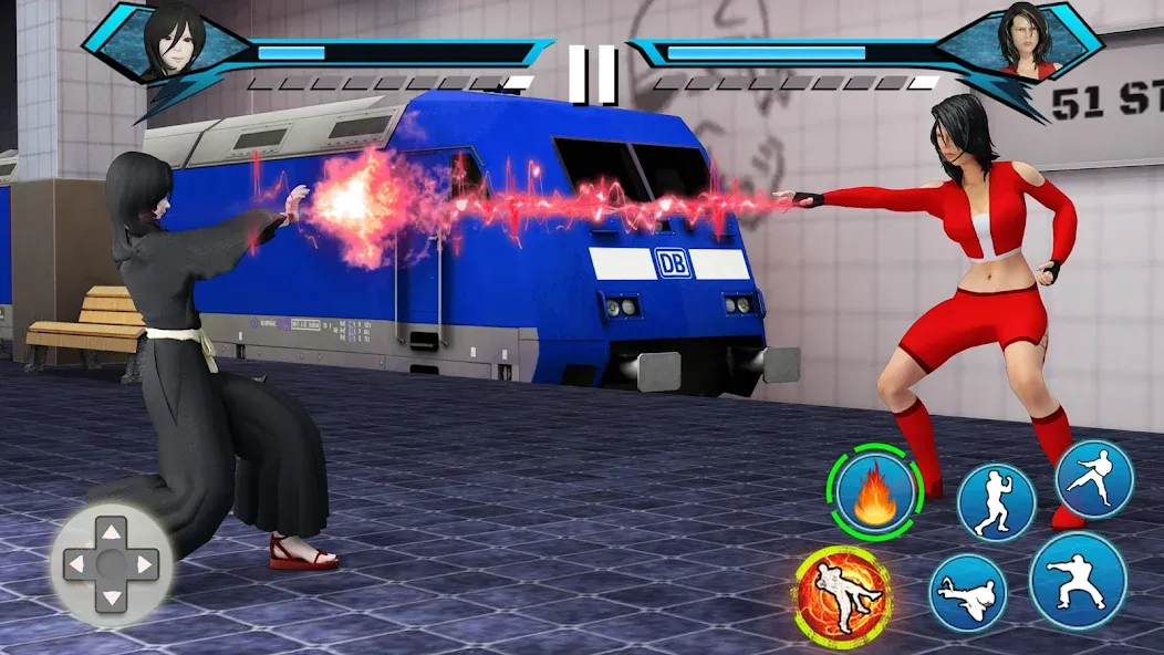 Karate King Kung Fu Fight Game на телефон — скачать мод: Безлимитные деньги и все бойцы открыты — скриншот 3 Karate King Kung Fu Fight Game на телефон — скачать мод: Безлимитные деньги и все бойцы открыты — скриншот 3