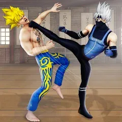 Karate King Kung Fu Fight Game на телефон — скачать мод: Безлимитные деньги и все бойцы открыты