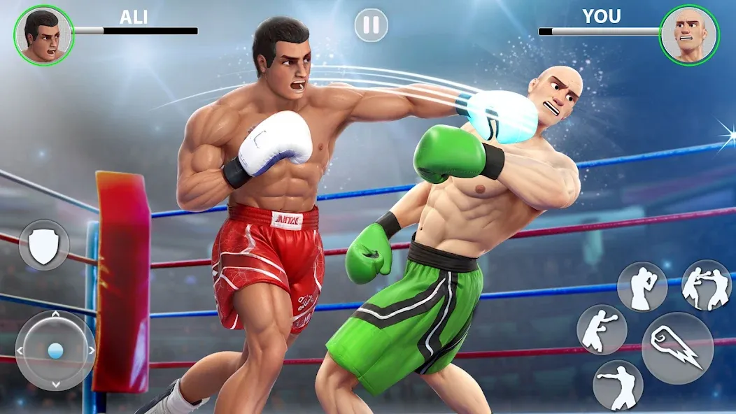 Kick Boxing Games: Fight Game — взломанная версия, Безлимитные деньги и энергия — скриншот 2 Kick Boxing Games: Fight Game — взломанная версия, Безлимитные деньги и энергия — скриншот 2