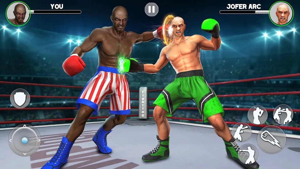 Kick Boxing Games: Fight Game — взломанная версия, Безлимитные деньги и энергия — скриншот 4 Kick Boxing Games: Fight Game — взломанная версия, Безлимитные деньги и энергия — скриншот 4