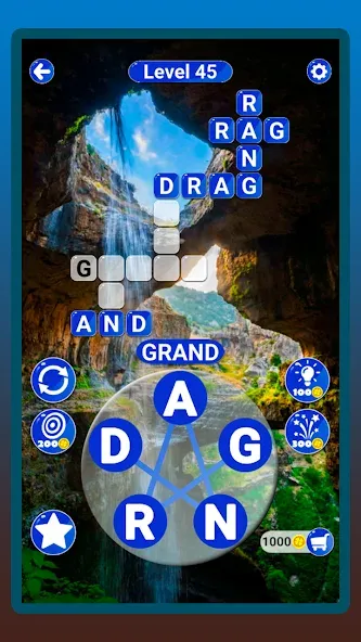 Скачать взлом Around the Word: Crossword Puz — Безлимитные подсказки и монеты — скриншот 5 Скачать взлом Around the Word: Crossword Puz — Безлимитные подсказки и монеты — скриншот 5