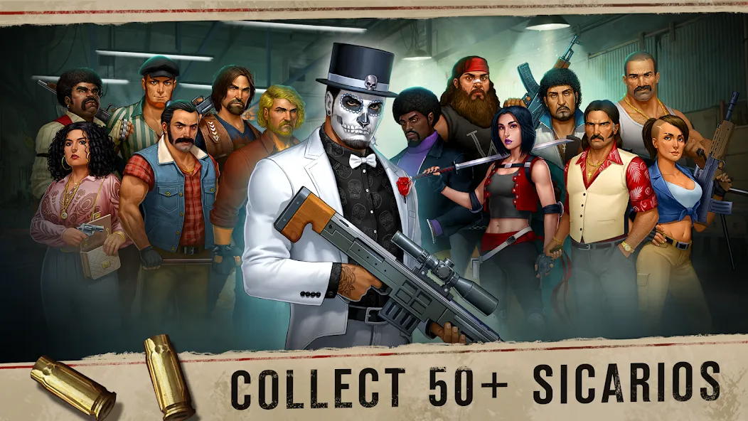 Narcos: Cartel Wars & Strategy MOD APK скачать на Андроид — Безлимитные деньги и ресурсы — скриншот 3