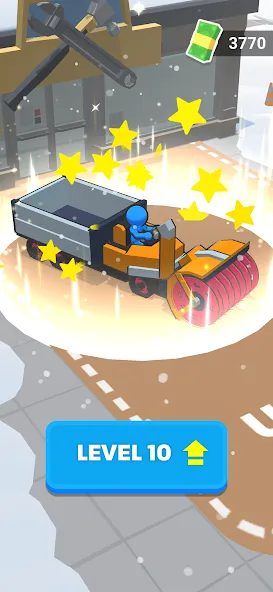 Скачать Snow shovelers - simulation Mod APK — Много денег и все открыто — скриншот 4 Скачать Snow shovelers - simulation Mod APK — Много денег и все открыто — скриншот 4