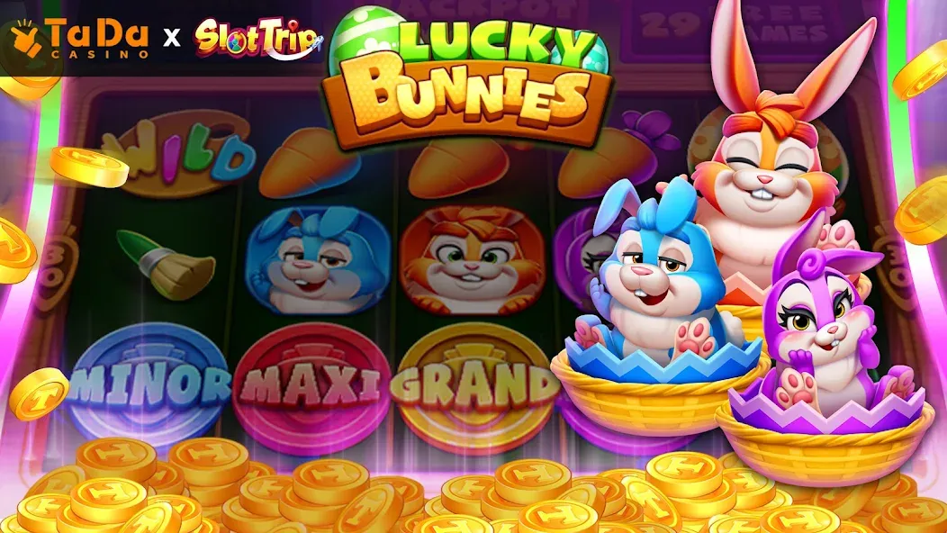 SlotTrip Casino - TaDa Slots MOD APK: Безлимитные монеты и бонусы — скриншот 2 SlotTrip Casino - TaDa Slots MOD APK: Безлимитные монеты и бонусы — скриншот 2