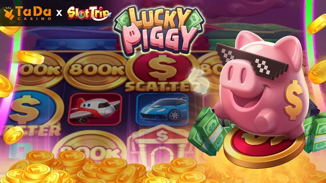 SlotTrip Casino - TaDa Slots MOD APK: Безлимитные монеты и бонусы — скриншот 4 SlotTrip Casino - TaDa Slots MOD APK: Безлимитные монеты и бонусы — скриншот 4