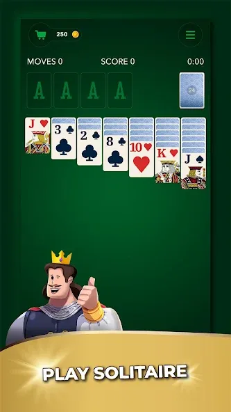 Скачать Solitaire Guru: Card Game на Андроид с модом — Безлимитные монеты и подсказки — скриншот 1 Скачать Solitaire Guru: Card Game на Андроид с модом — Безлимитные монеты и подсказки — скриншот 1