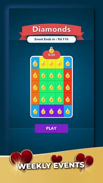 Скачать Solitaire Guru: Card Game на Андроид с модом — Безлимитные монеты и подсказки — скриншот 3 Скачать Solitaire Guru: Card Game на Андроид с модом — Безлимитные монеты и подсказки — скриншот 3