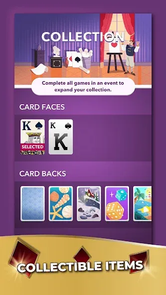 Скачать Solitaire Guru: Card Game на Андроид с модом — Безлимитные монеты и подсказки — скриншот 4 Скачать Solitaire Guru: Card Game на Андроид с модом — Безлимитные монеты и подсказки — скриншот 4