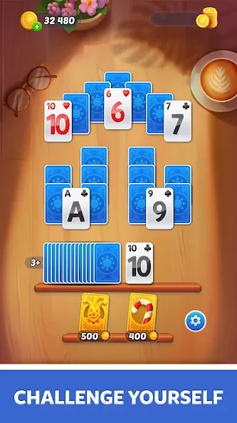 Solitaire Sunday: Card Game бесплатно на Андроид — мод: Безлимитные подсказки и отмены ходов — скриншот 5 Solitaire Sunday: Card Game бесплатно на Андроид — мод: Безлимитные подсказки и отмены ходов — скриншот 5