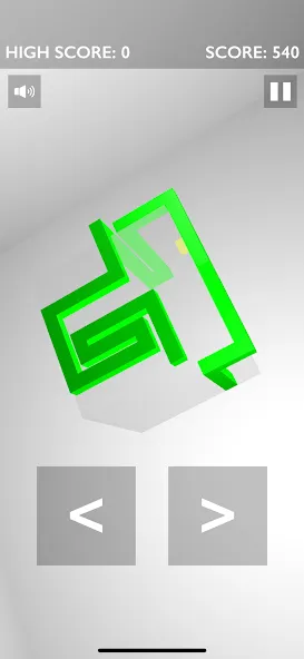 Snake 3D MOD APK: Бесконечные яблоки и ускорение змейки — скриншот 2 Snake 3D MOD APK: Бесконечные яблоки и ускорение змейки — скриншот 2
