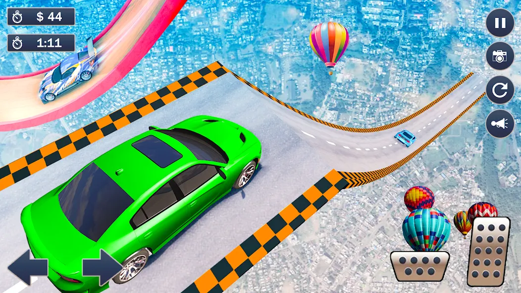 Ramp Car Game - Car Stunt взломанный APK — Безлимитные деньги и все машины открыты — скриншот 2 Ramp Car Game - Car Stunt взломанный APK — Безлимитные деньги и все машины открыты — скриншот 2