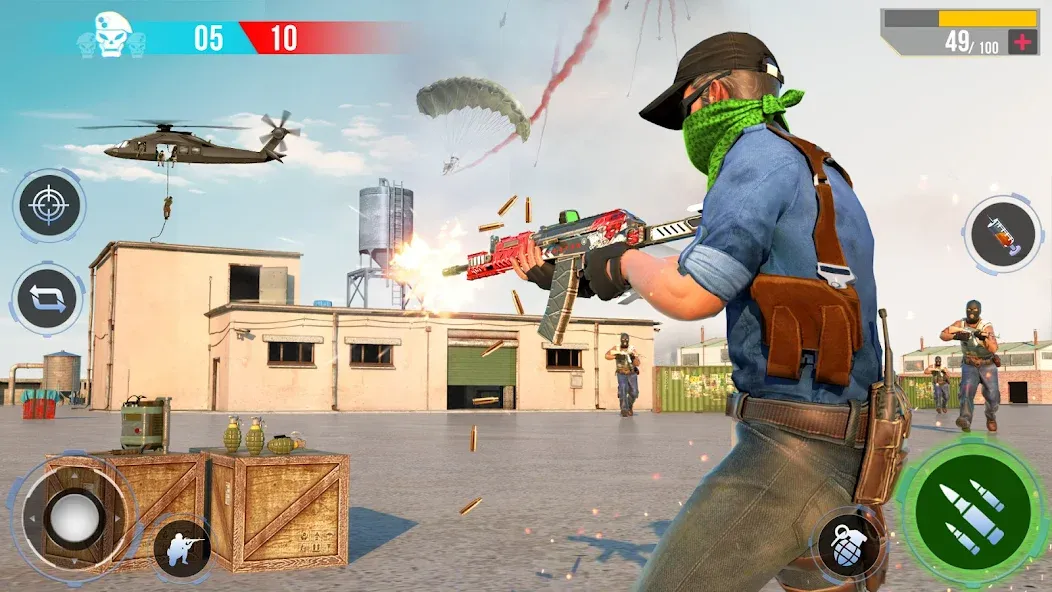 Скачать взлом FPS Shooting Games - Gun Game — Много оружия и без рекламы — скриншот 3