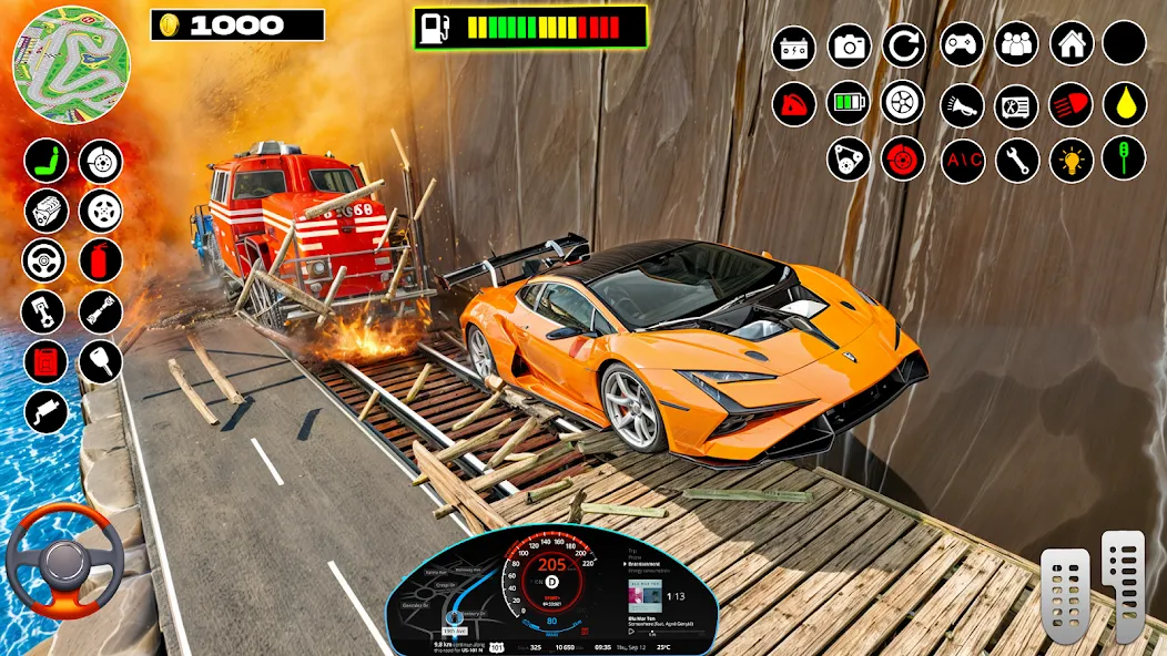 Rampa Car Game: GT Car stunts — взломанная версия, Безлимитные деньги и все машины открыты — скриншот 1