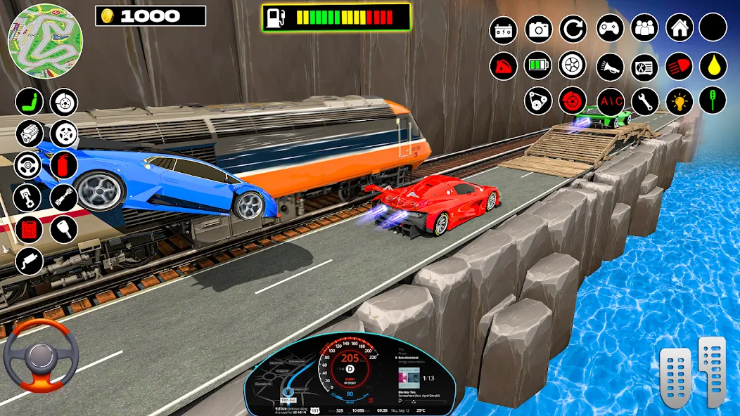Rampa Car Game: GT Car stunts — взломанная версия, Безлимитные деньги и все машины открыты — скриншот 2
