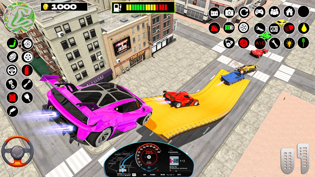 Rampa Car Game: GT Car stunts — взломанная версия, Безлимитные деньги и все машины открыты — скриншот 5