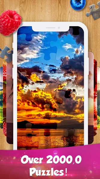 Jigsaw Go - Classic Jigsaw Puz — Безлимитные подсказки и все пазлы открыты, скачать мод APK — скриншот 3 Jigsaw Go - Classic Jigsaw Puz — Безлимитные подсказки и все пазлы открыты, скачать мод APK — скриншот 3