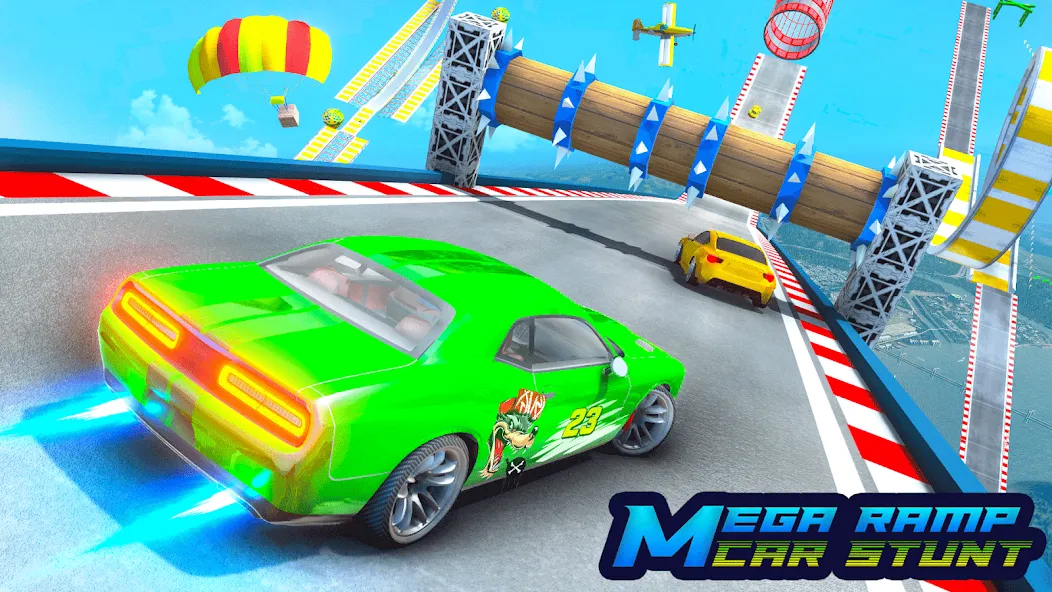 Скачать Ramp Car Games: GT Car Stunts на Андроид с модом — Безлимитные деньги и все машины — скриншот 2 Скачать Ramp Car Games: GT Car Stunts на Андроид с модом — Безлимитные деньги и все машины — скриншот 2