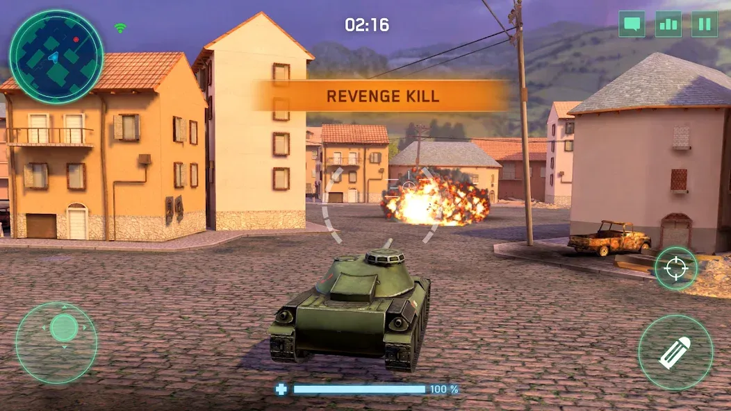 War Machines:Tanks Battle Game на телефон — скачать мод: Безлимитные деньги и боеприпасы — скриншот 3 War Machines:Tanks Battle Game на телефон — скачать мод: Безлимитные деньги и боеприпасы — скриншот 3