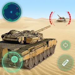 War Machines：Tanks Battle Game на телефон — скачать мод: Безлимитные деньги и боеприпасы