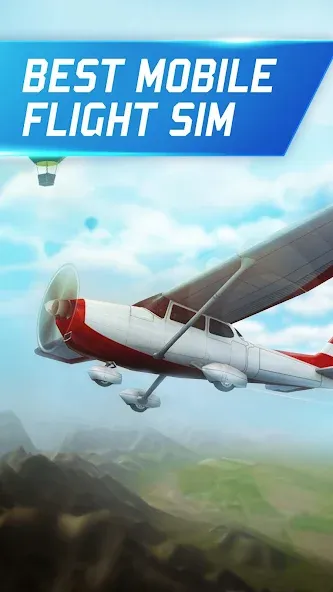 Flight Pilot: 3D Simulator — последняя версия с модом (Безлимитное топливо и открыты все самолёты) — скриншот 2 Flight Pilot: 3D Simulator — последняя версия с модом (Безлимитное топливо и открыты все самолёты) — скриншот 2