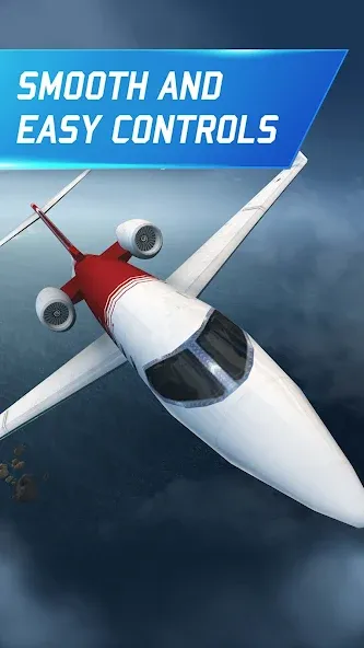 Flight Pilot: 3D Simulator — последняя версия с модом (Безлимитное топливо и открыты все самолёты) — скриншот 3 Flight Pilot: 3D Simulator — последняя версия с модом (Безлимитное топливо и открыты все самолёты) — скриншот 3