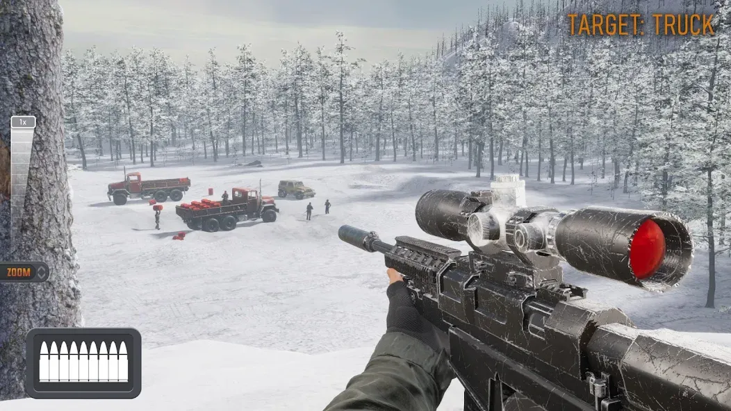 Sniper 3D:Gun Shooting Games MOD APK: Безлимитные деньги и оружие — скриншот 1 Sniper 3D:Gun Shooting Games MOD APK: Безлимитные деньги и оружие — скриншот 1