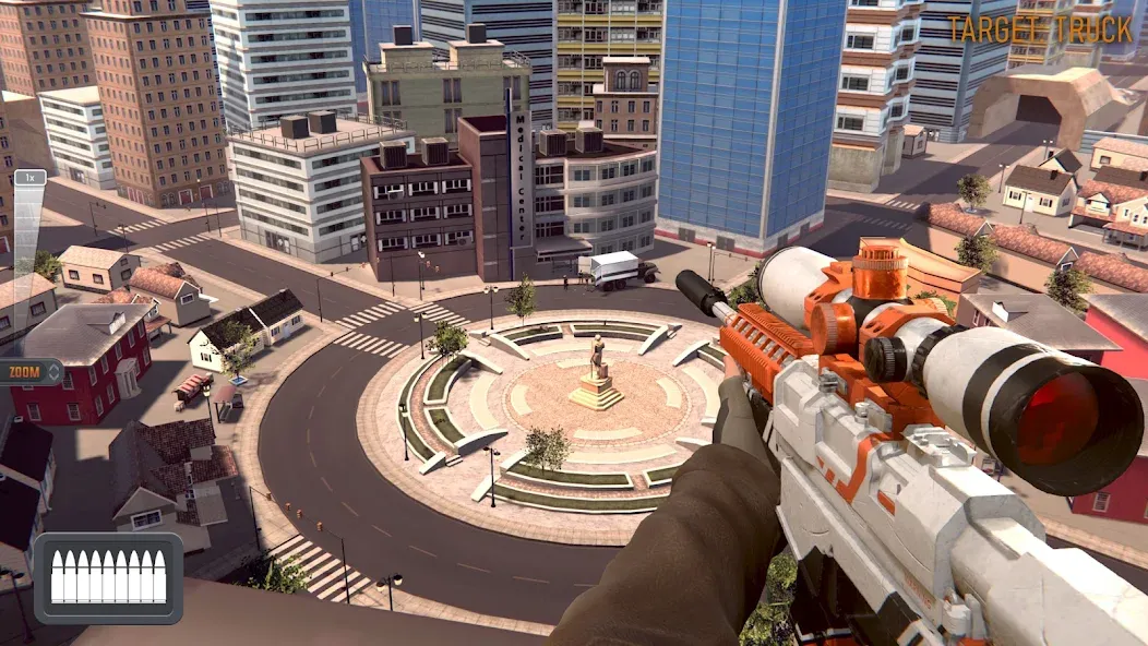 Sniper 3D:Gun Shooting Games MOD APK: Безлимитные деньги и оружие — скриншот 5 Sniper 3D:Gun Shooting Games MOD APK: Безлимитные деньги и оружие — скриншот 5